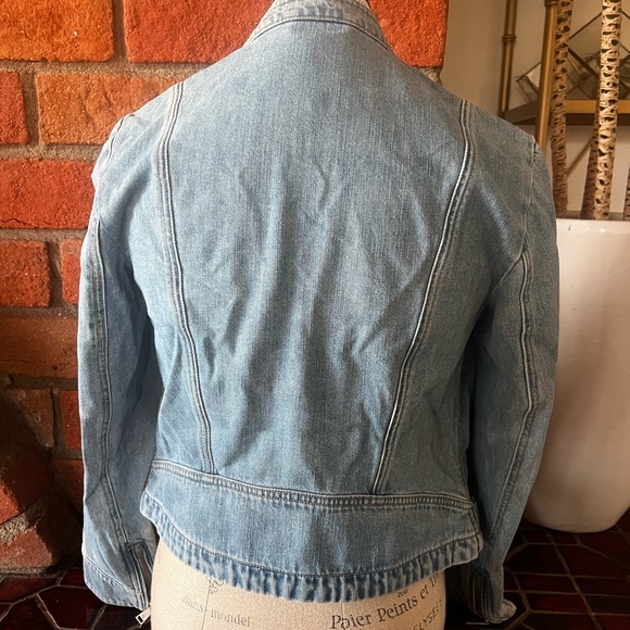 Ralph Lauren - moto denim jacket, 8p - Picture 2 of 10